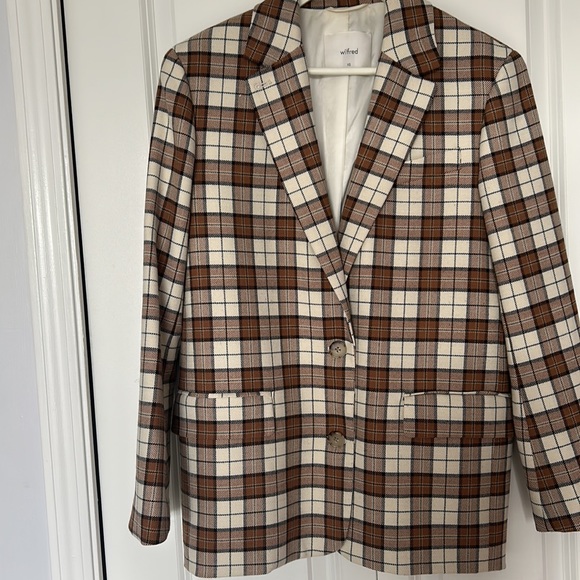Wilfred Plaid single breasted blazer - Picture 9 of 9